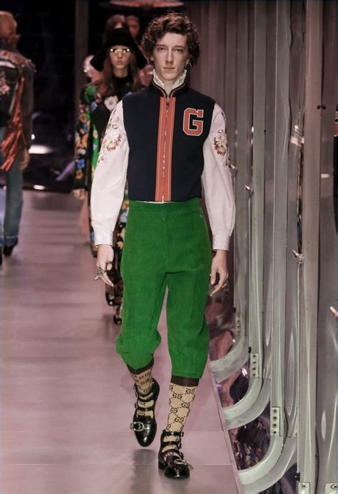 gucci runway red|Gucci men's runway.